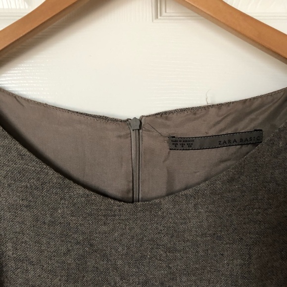 ZARA Basic wool dress. Size S. - Picture 2 of 5